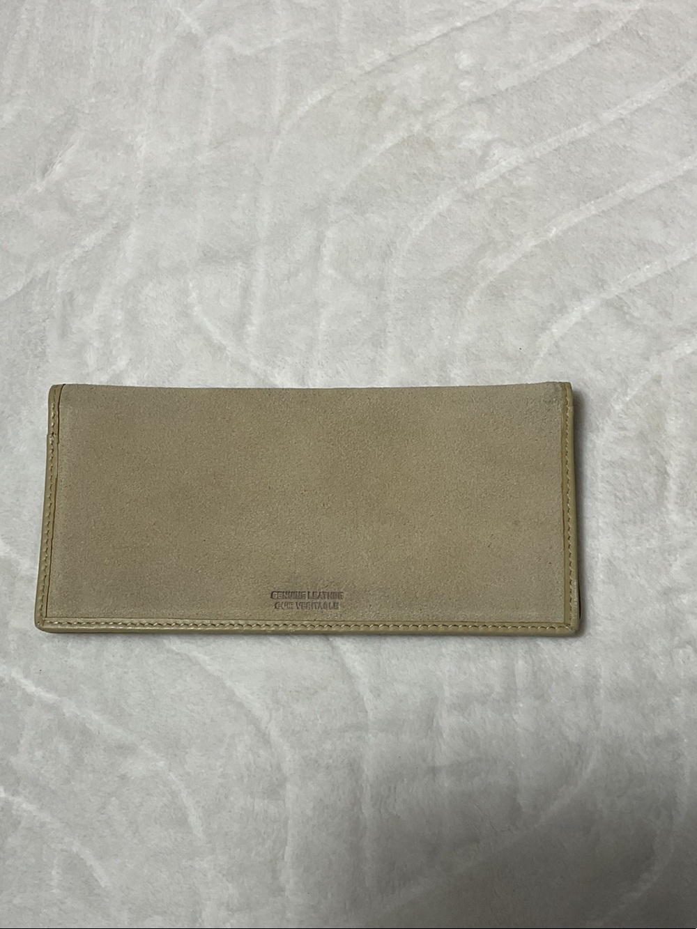 Vintage 1960’s genuine suede leather wallet - Picture 2 of 5